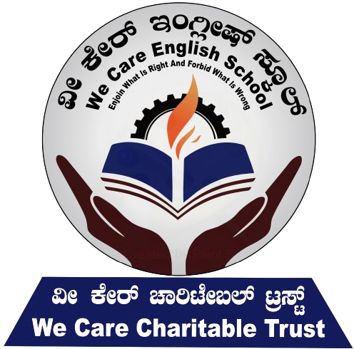 We Care English School Logo
